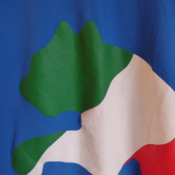 PUMA Men's Oversized Logo Tee. Italian Flag Colors, Green White & Red. 🔥XLARGE - Picture 2 of 3